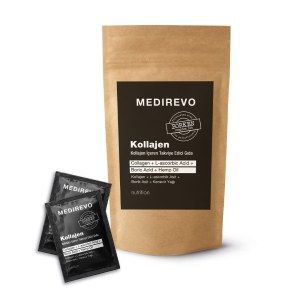 Hidrolize Kollajen 5000mg 20 Saşe (Borik Asit, C Vitamini, E Vitamini, Kenevir Tohumu Yağlı)