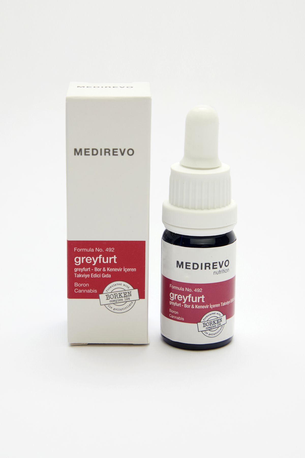 Greyfurt - Bor & Kenevir İçeren Takviye Edici Gıda