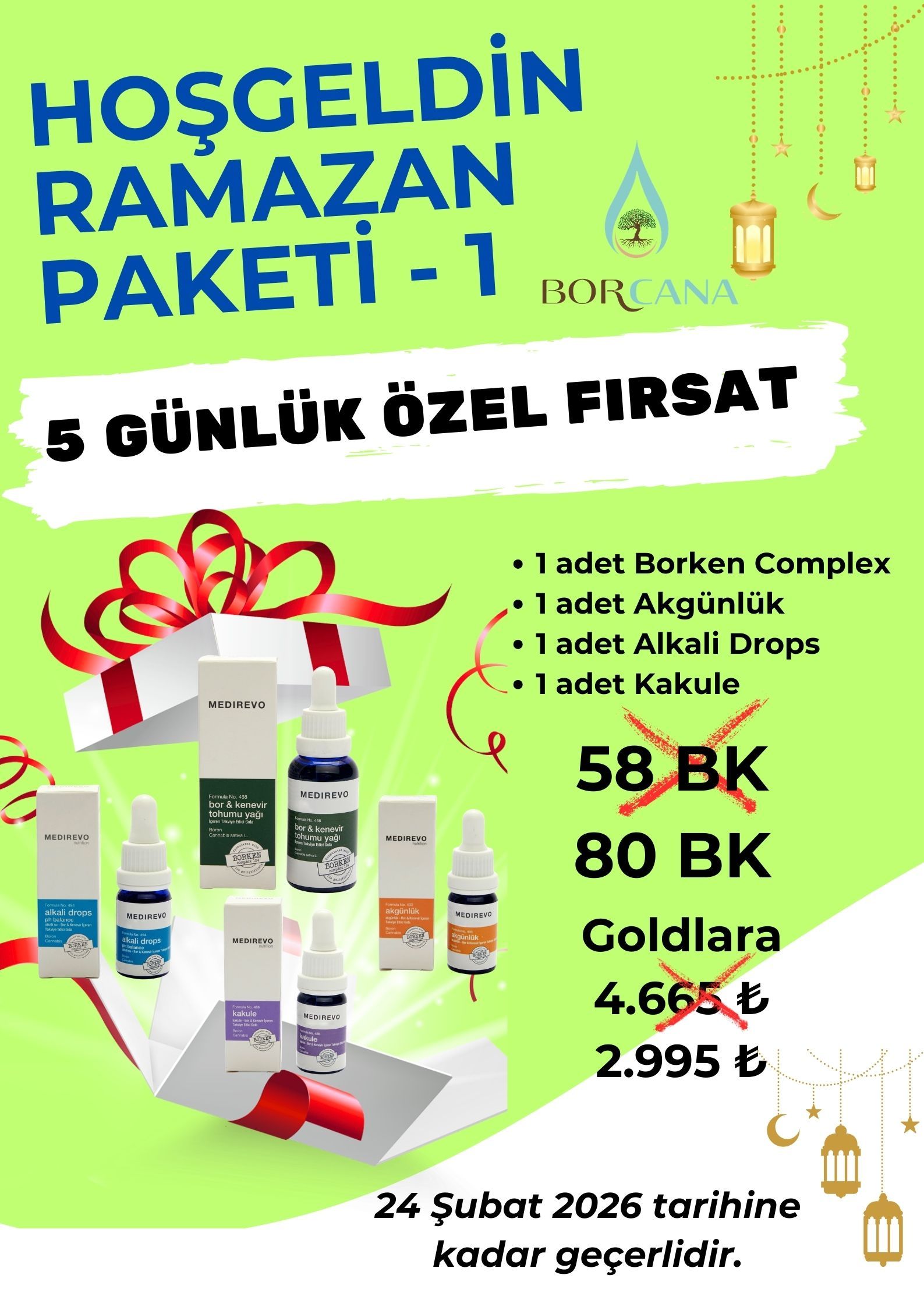 HOŞGELDİN RAMAZAN PAKETİ - 1